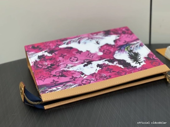 Official oldcobbler LOUIS VOYAGE-27*21*6CM POCHETTE VUITTON 0713